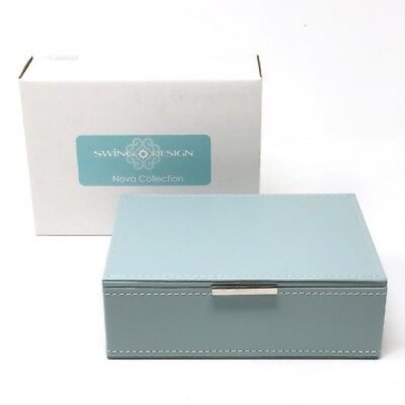 Swing Design Nova Blue Mist Jewelry Box - Picture 1 of 2